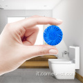 Compresse per pulite per la toilette automatica a bolle blu